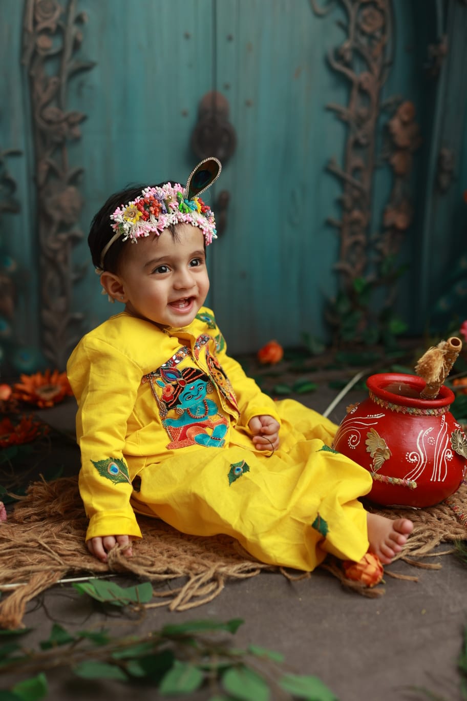 Gopal Cotton Janmashtami Dhoti Kurta Set