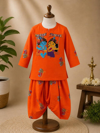 Nikunj Nitya Cotton Janmashtami Twin Set