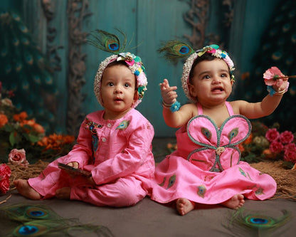 Vihaan Vivaana Cotton Janmashtami Twin Set