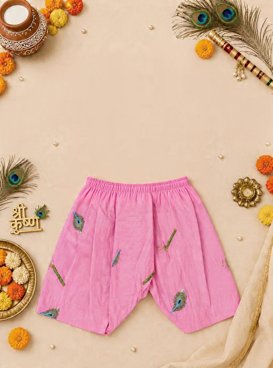 Advay Cotton Janmashtami Dhoti Set