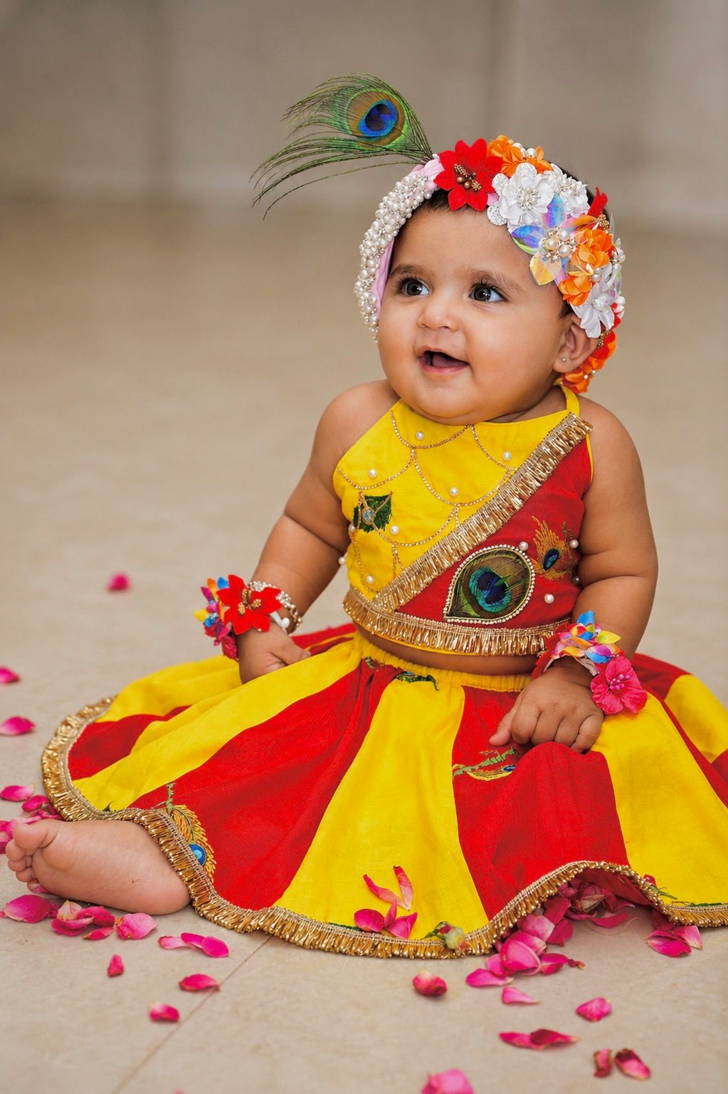 Trisha Cotton Janmashtami Lehenga Set