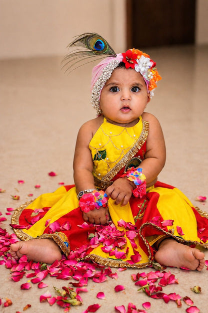 Trisha Cotton Janmashtami Lehenga Set