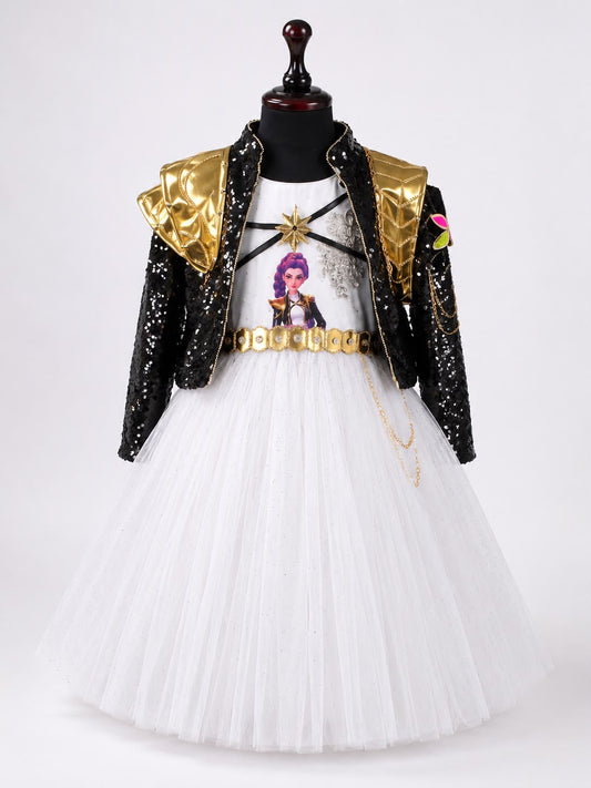 Rumi inspired Frock with Print
