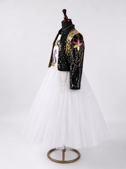 Rumi inspired Frock with Print