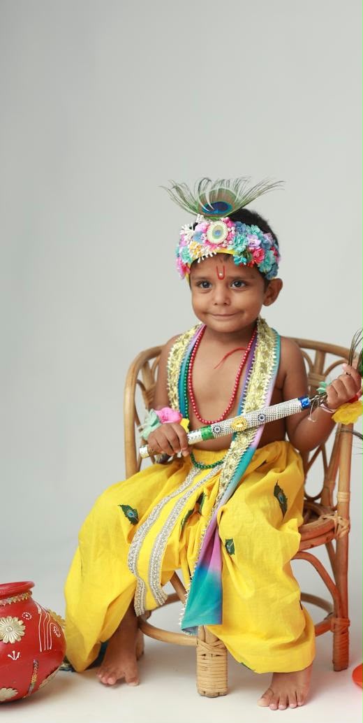 Gautam Cotton Janmashtami Dhoti Set