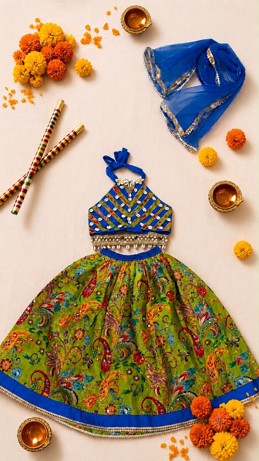 Meher Navratri Lehenga Set