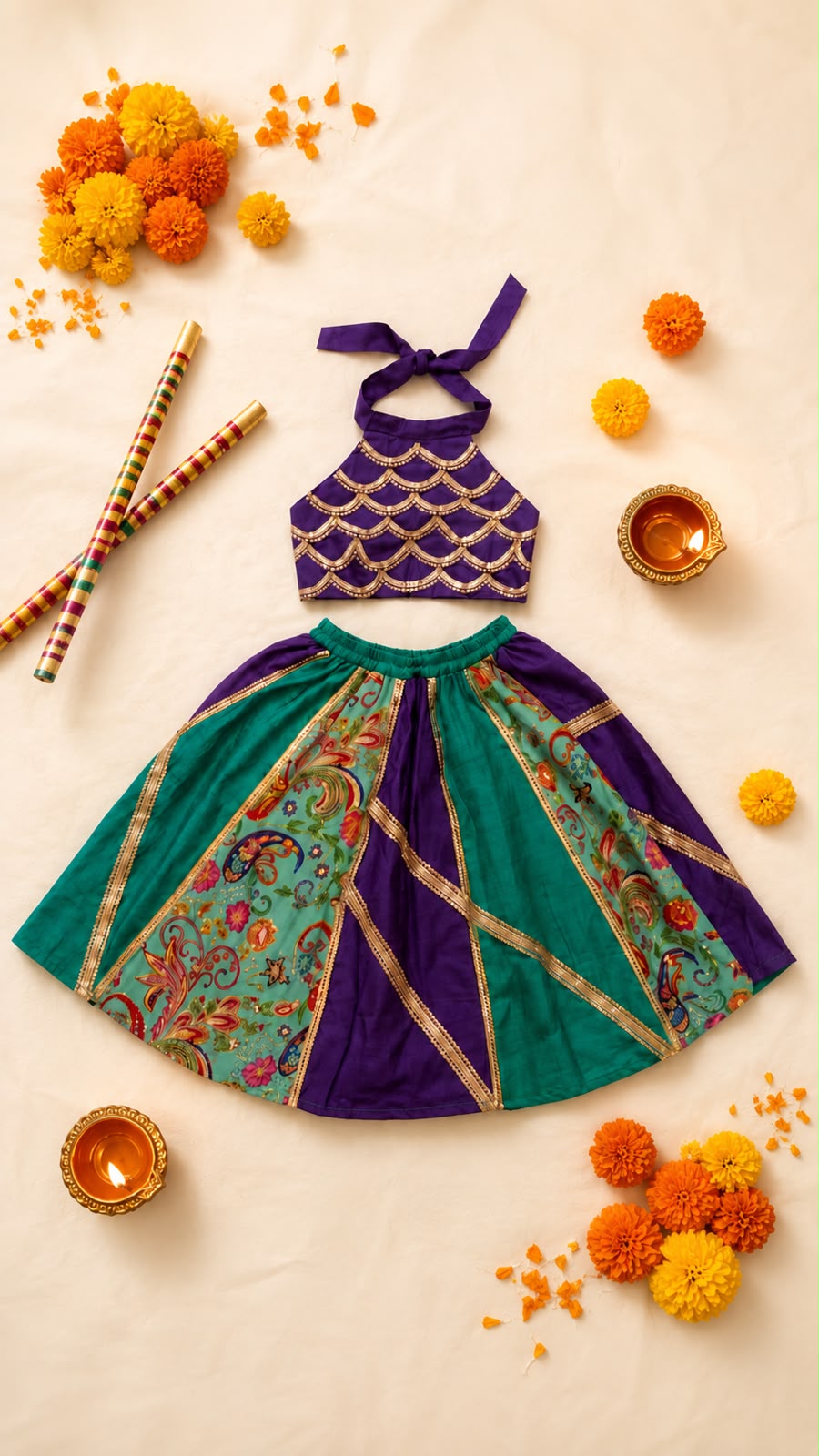 Kiara Navratri Lehenga Set