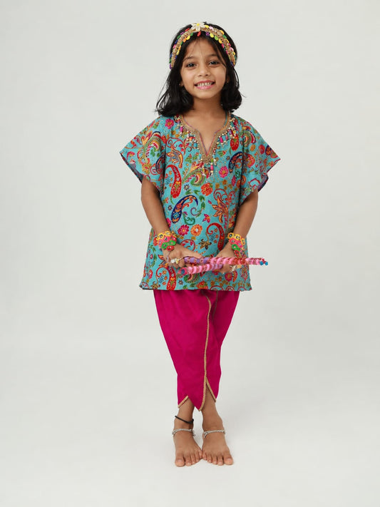 Naira Navratri Kaftan Set