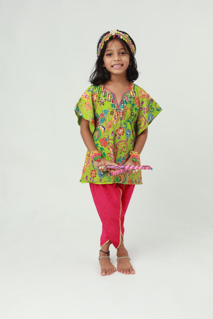 Nandini Navratri Kaftan Set