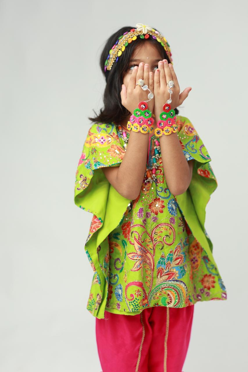 Nandini Navratri Kaftan Set