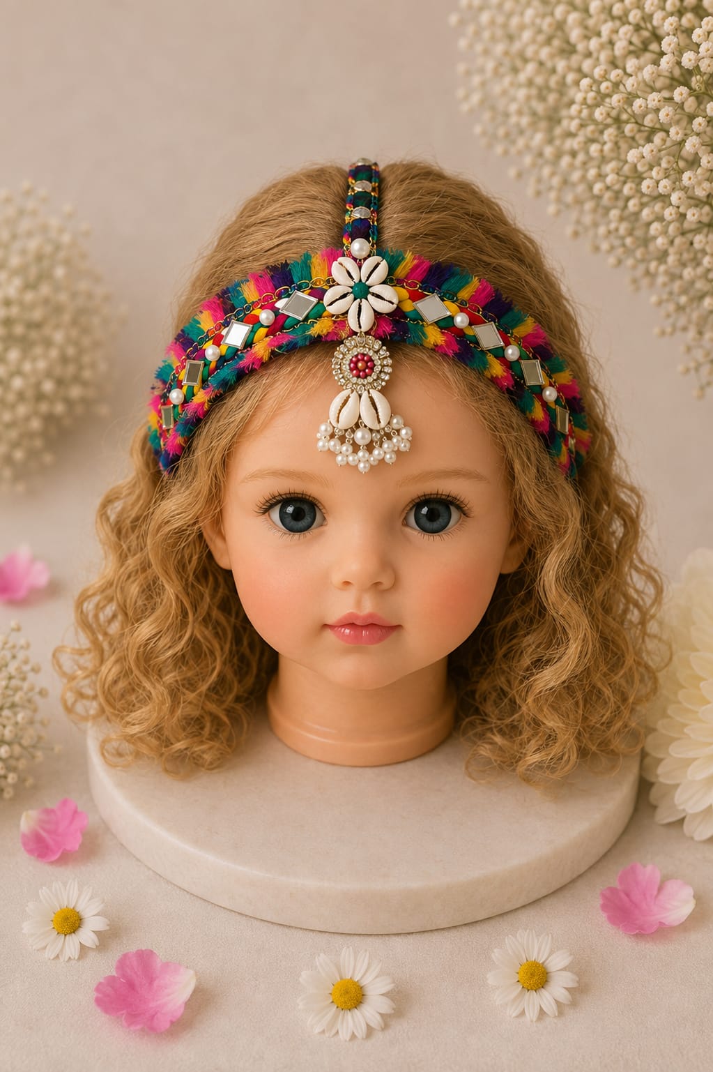 Kiara Festive Mangteeka Hairband