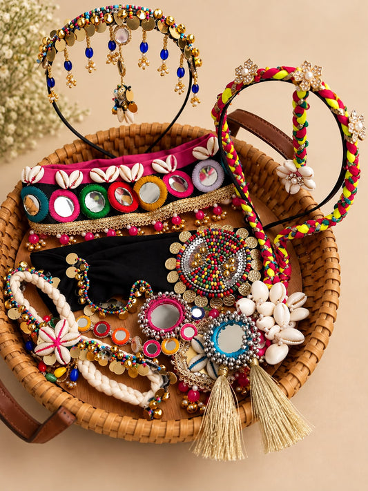 Navratri Hair Accessories Bundle