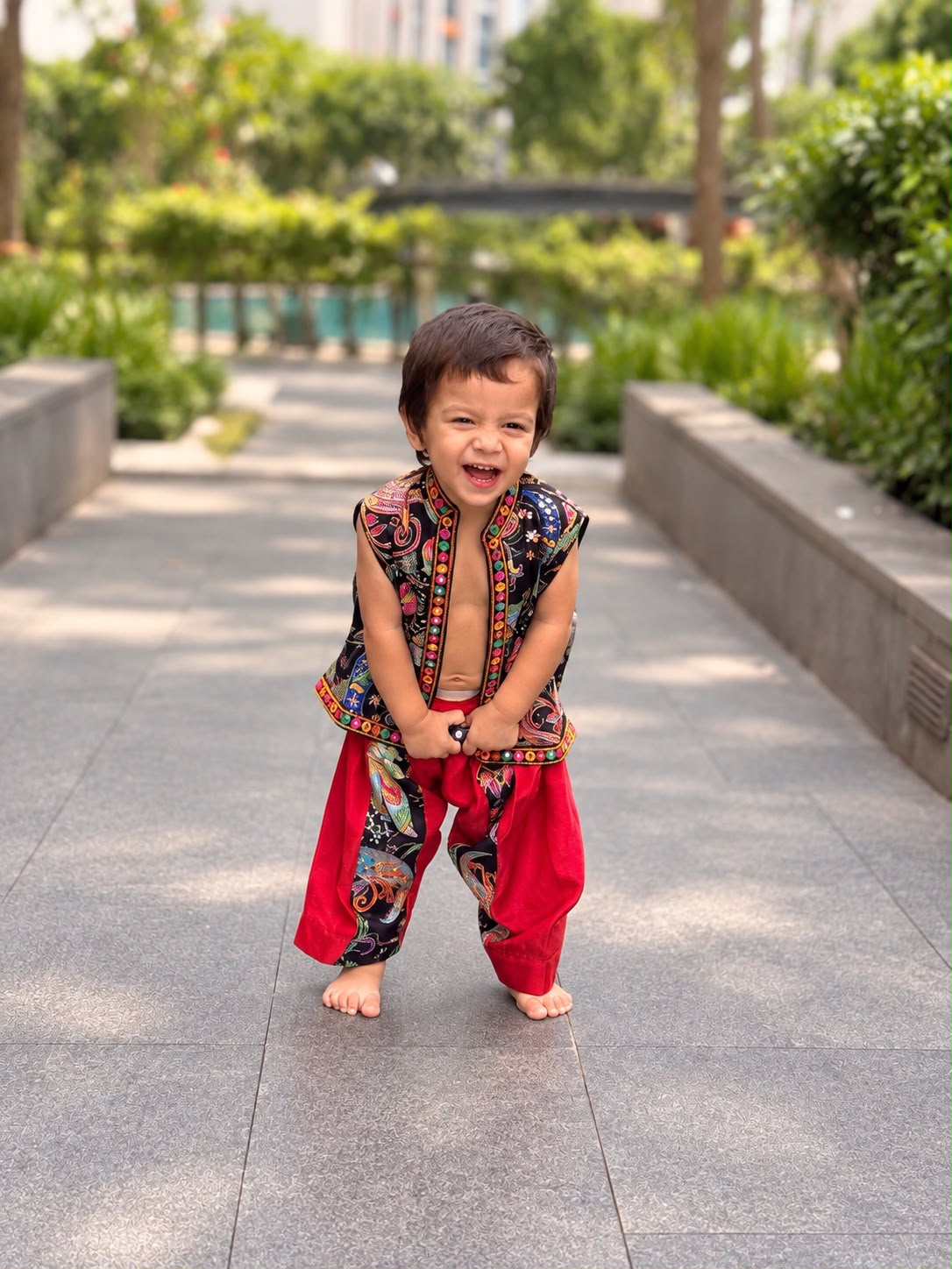 Devansh Navratri Dhoti Kurta Set