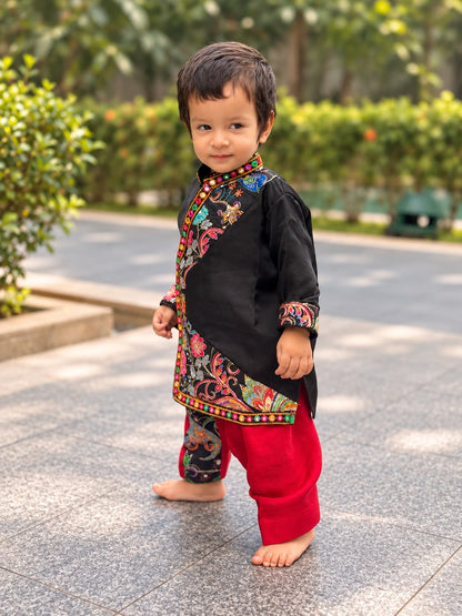 Dev Navratri Dhoti Kurta Set