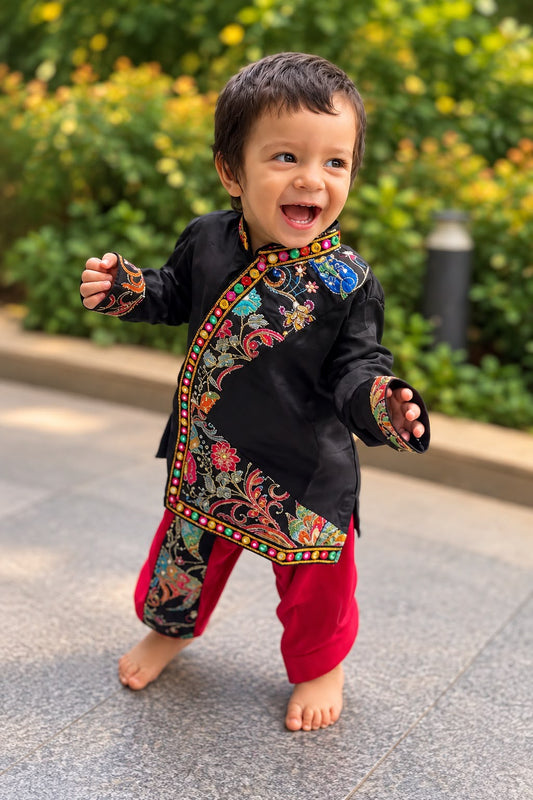 Dev Navratri Dhoti Kurta Set
