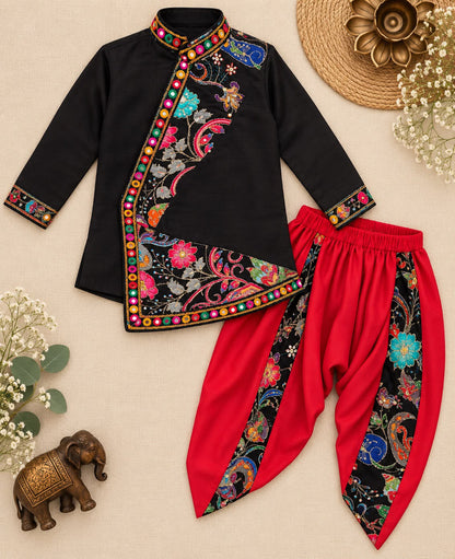 Dev Navratri Dhoti Kurta Set
