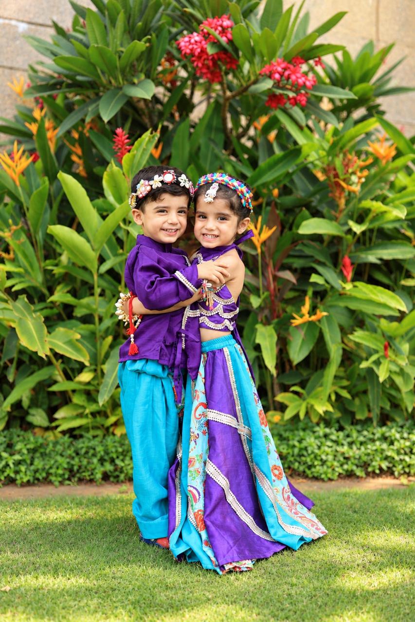 Kiara- Kairav Navratri Twin Set