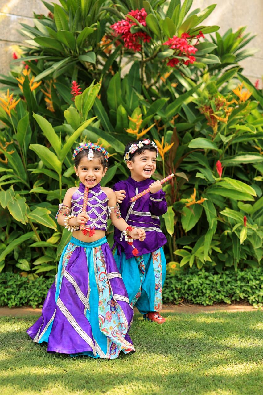 Kiara- Kairav Navratri Twin Set