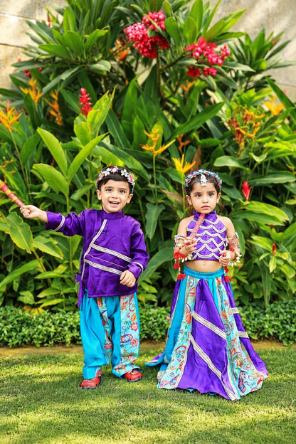 Kiara- Kairav Navratri Twin Set