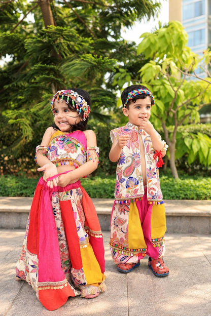 Aadvik- Aadhya Navratri Twin Set