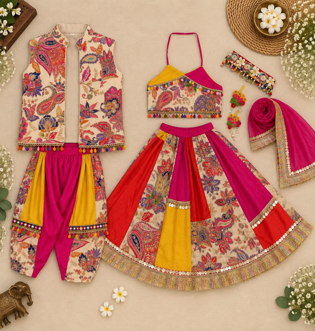 Aadvik- Aadhya Navratri Twin Set