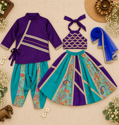Kiara- Kairav Navratri Twin Set