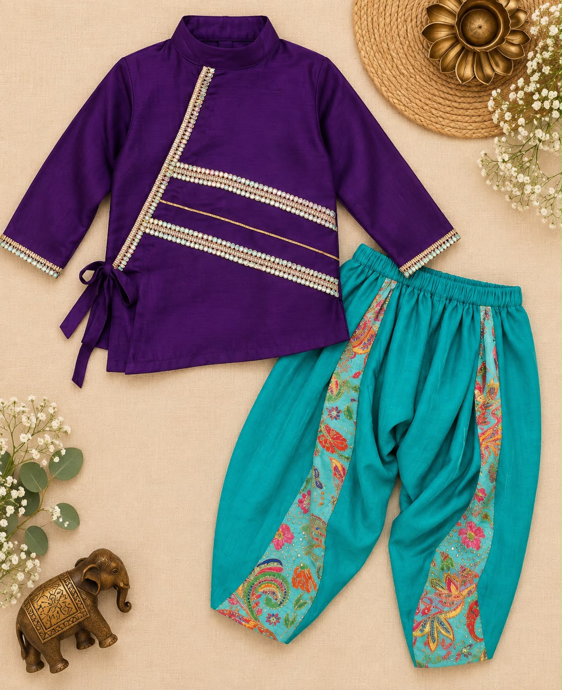Kairav Navratri Dhoti Kurta Set