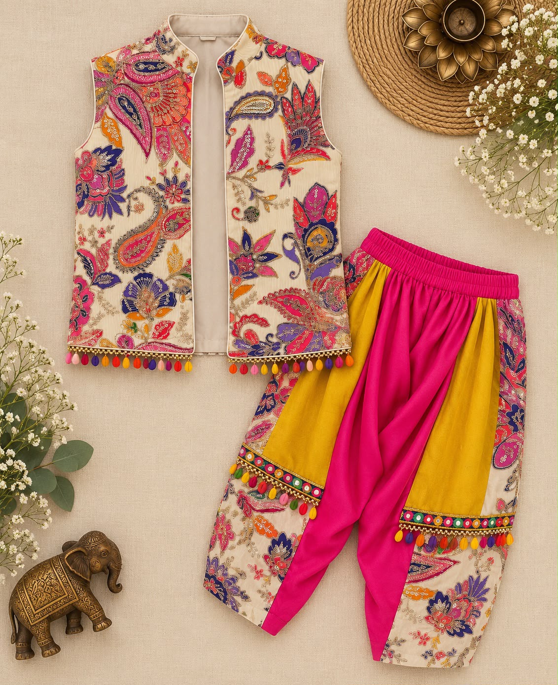 Aadvik Navratri Dhoti Kurta Set