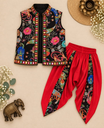 Devansh Navratri Dhoti Kurta Set