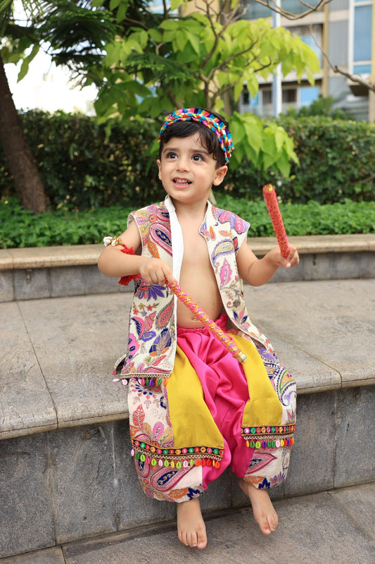 Aadvik Navratri Dhoti Kurta Set