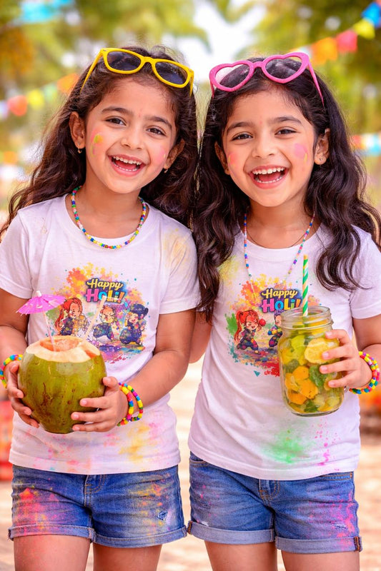 Kpop Themed Holi Tees