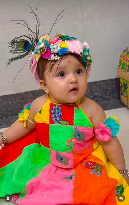 Niharika Cotton Janmashtami Lehenga Set