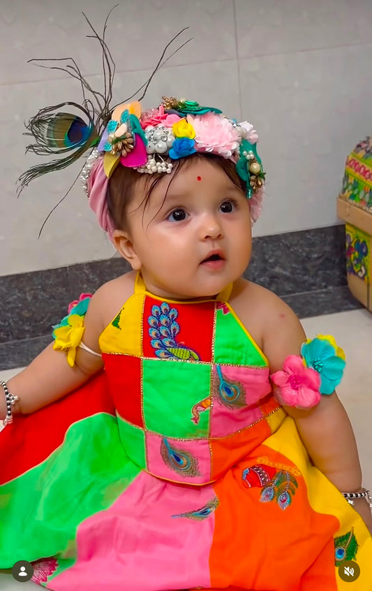 Niharika Cotton Janmashtami Lehenga Set